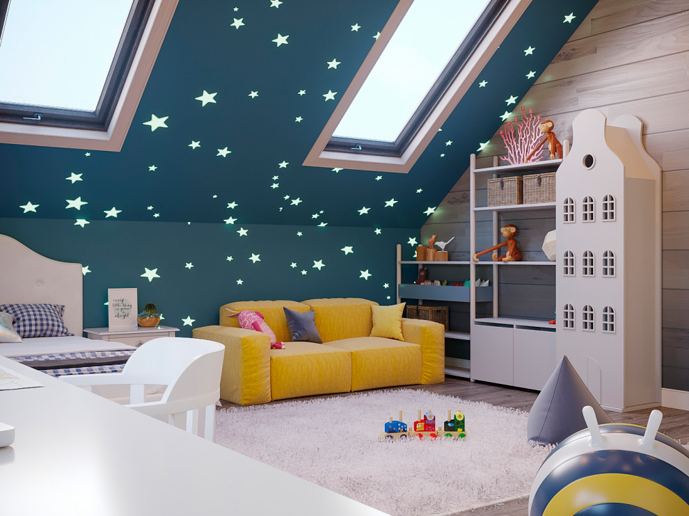 Частный дом с деревянного сруба