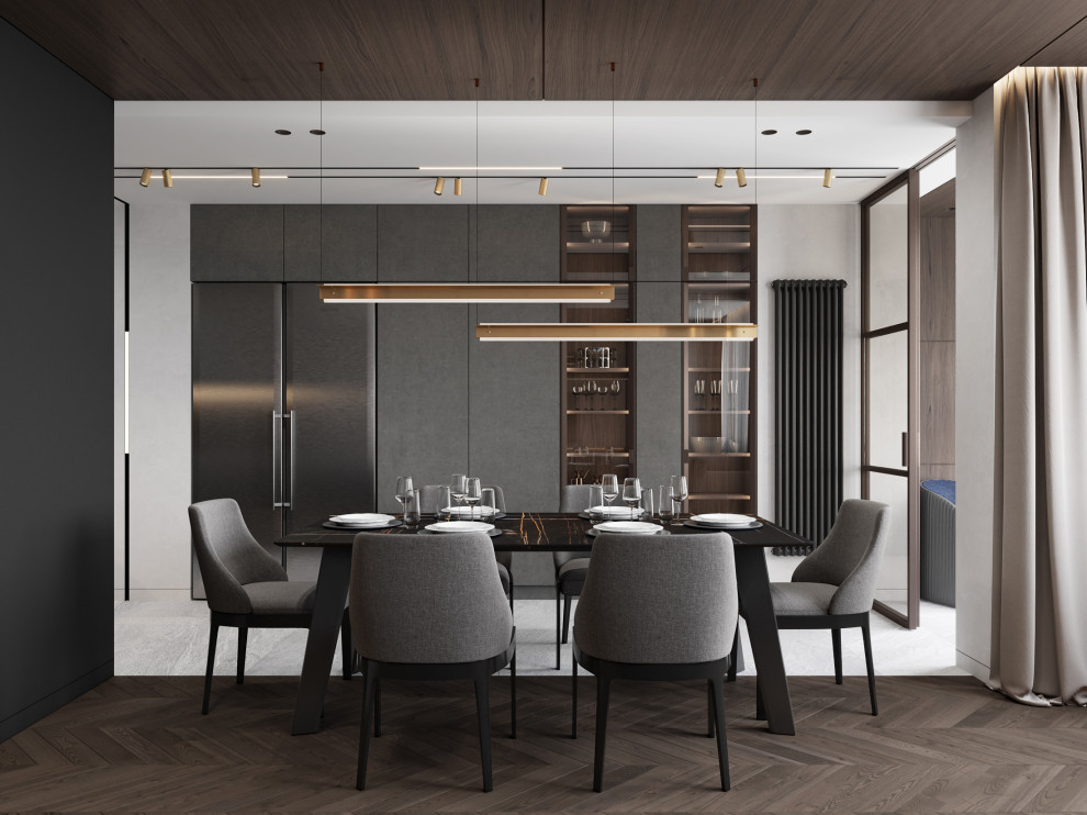 Дизайн четырёхкомнатной квартиры в ЖК "Наследие" | Москва | Россия |