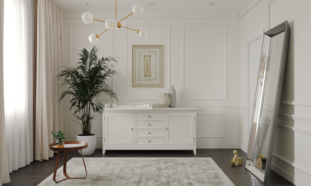 Трехкомнатная квартира в спокойных тонах