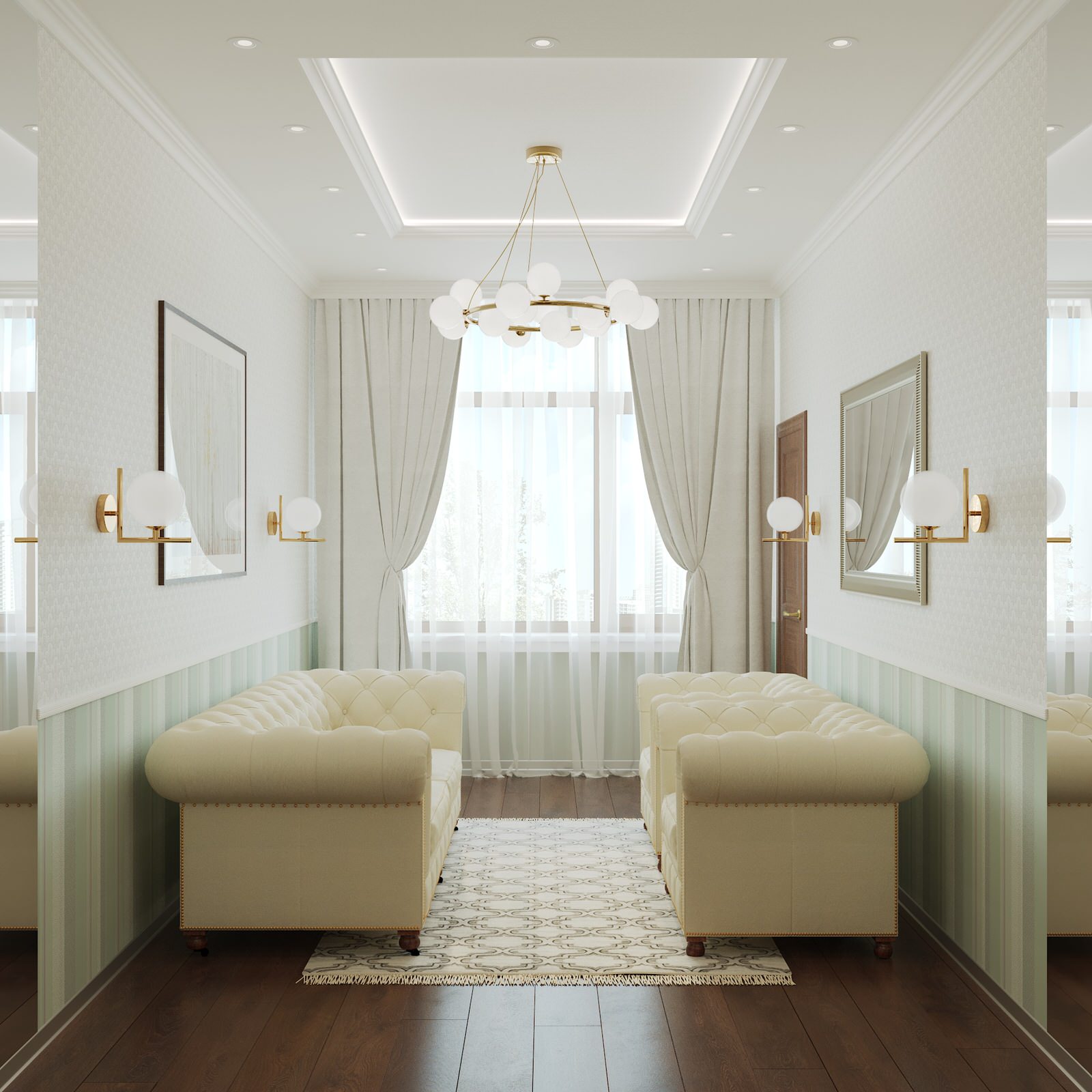 Интерьер общественный, кабинеты руководителей