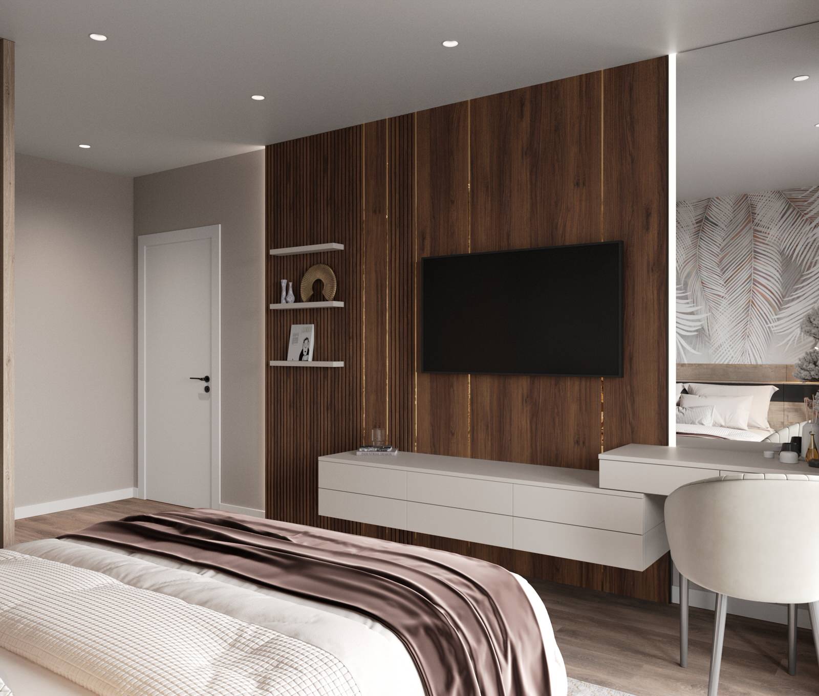 Дизайн квартиры в ЖК «Солярис» с большой лоджией