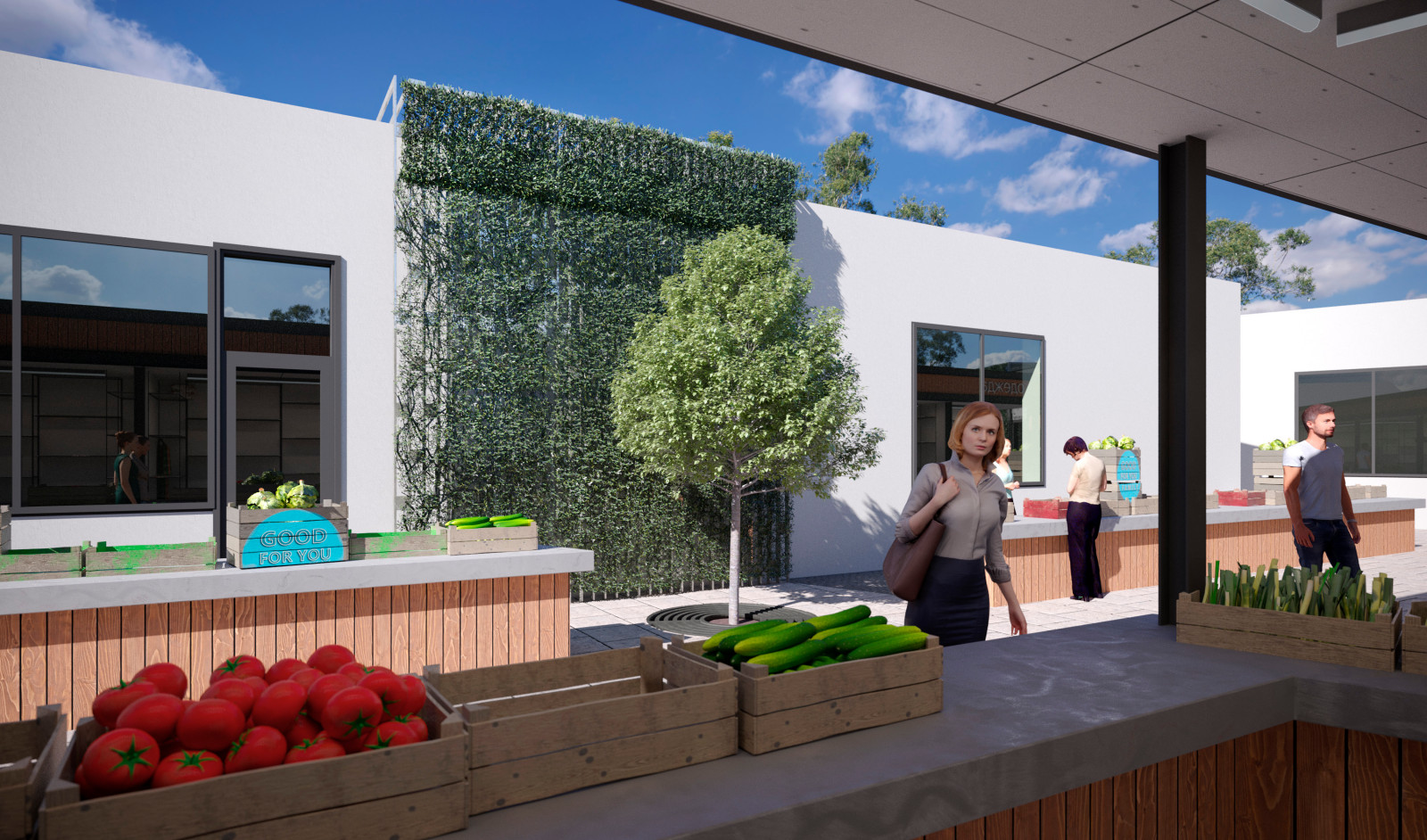 Рынок в Хаджохе