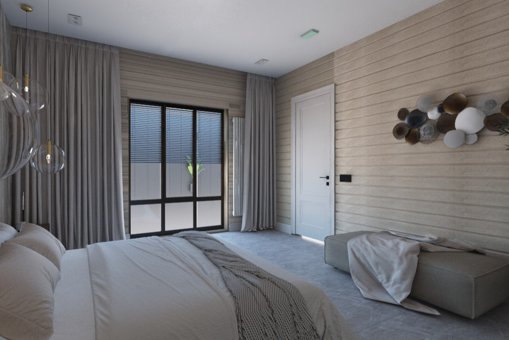 Дом из бруса в ЭКО стиле