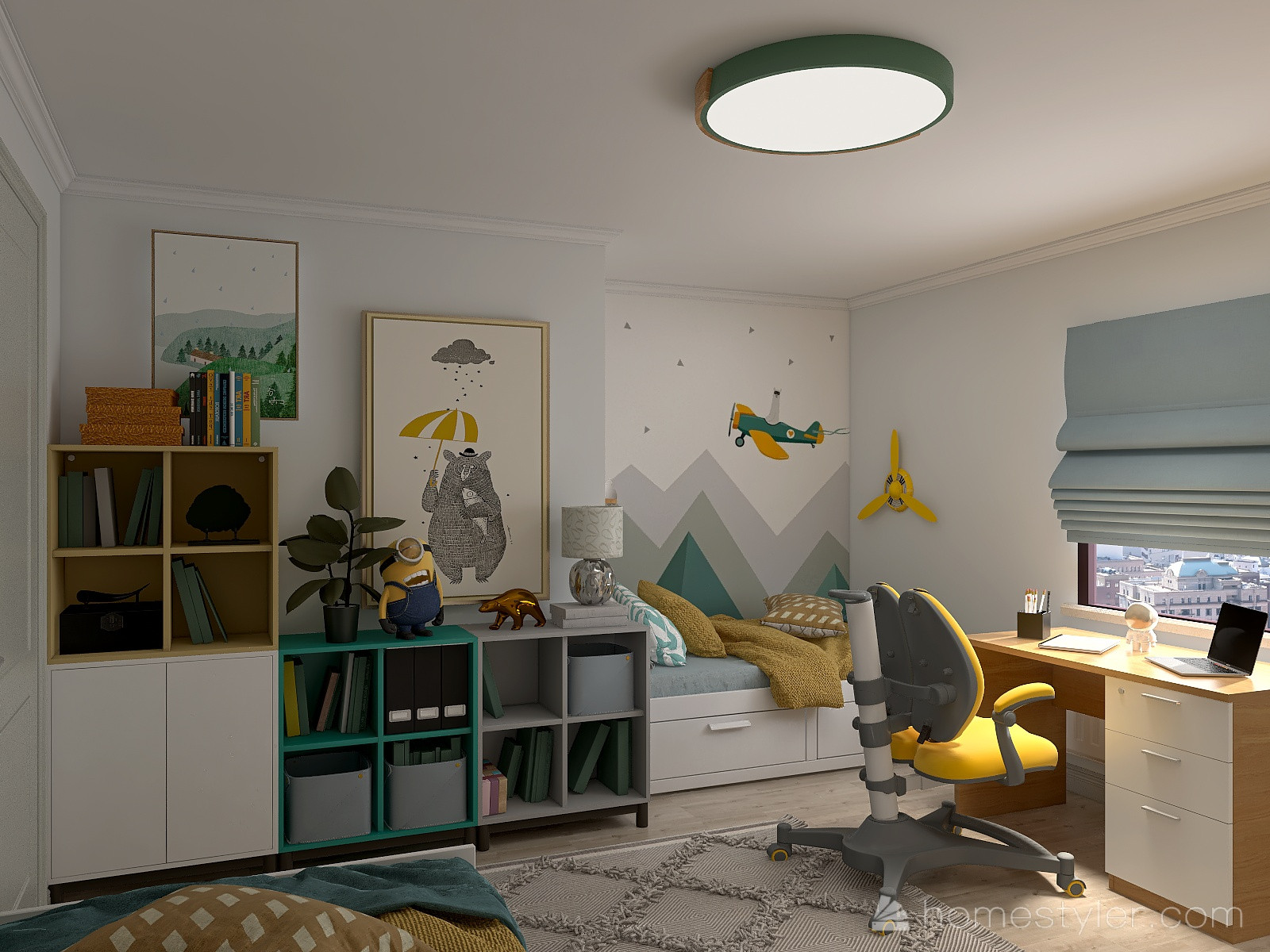 Детская в загородном доме