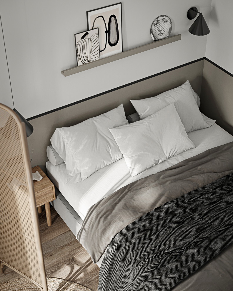 Однокомнатная квартира для молодой пары с собакой в ЖК Европейский