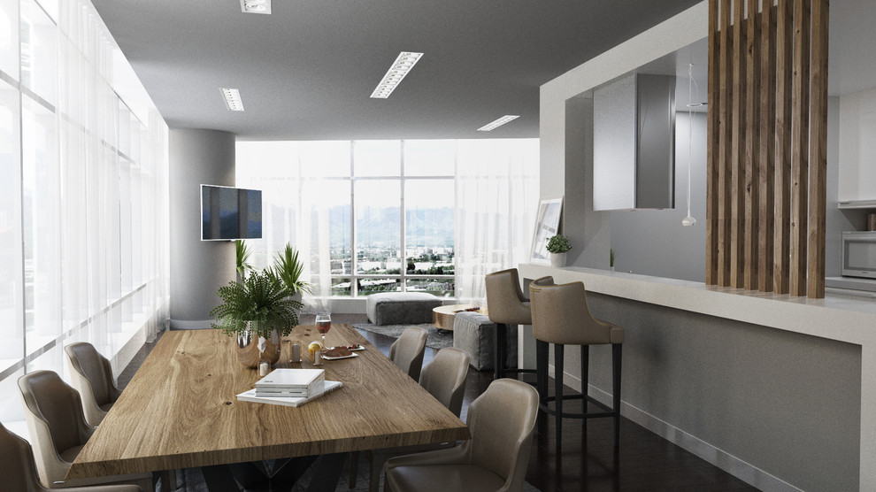 Дизайн интерьера квартиры в жилом комплексе “Esentai apartments”