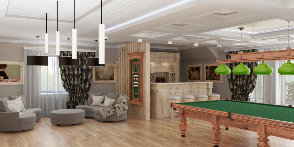 Обложка проекта: Классический интерьер современного дома