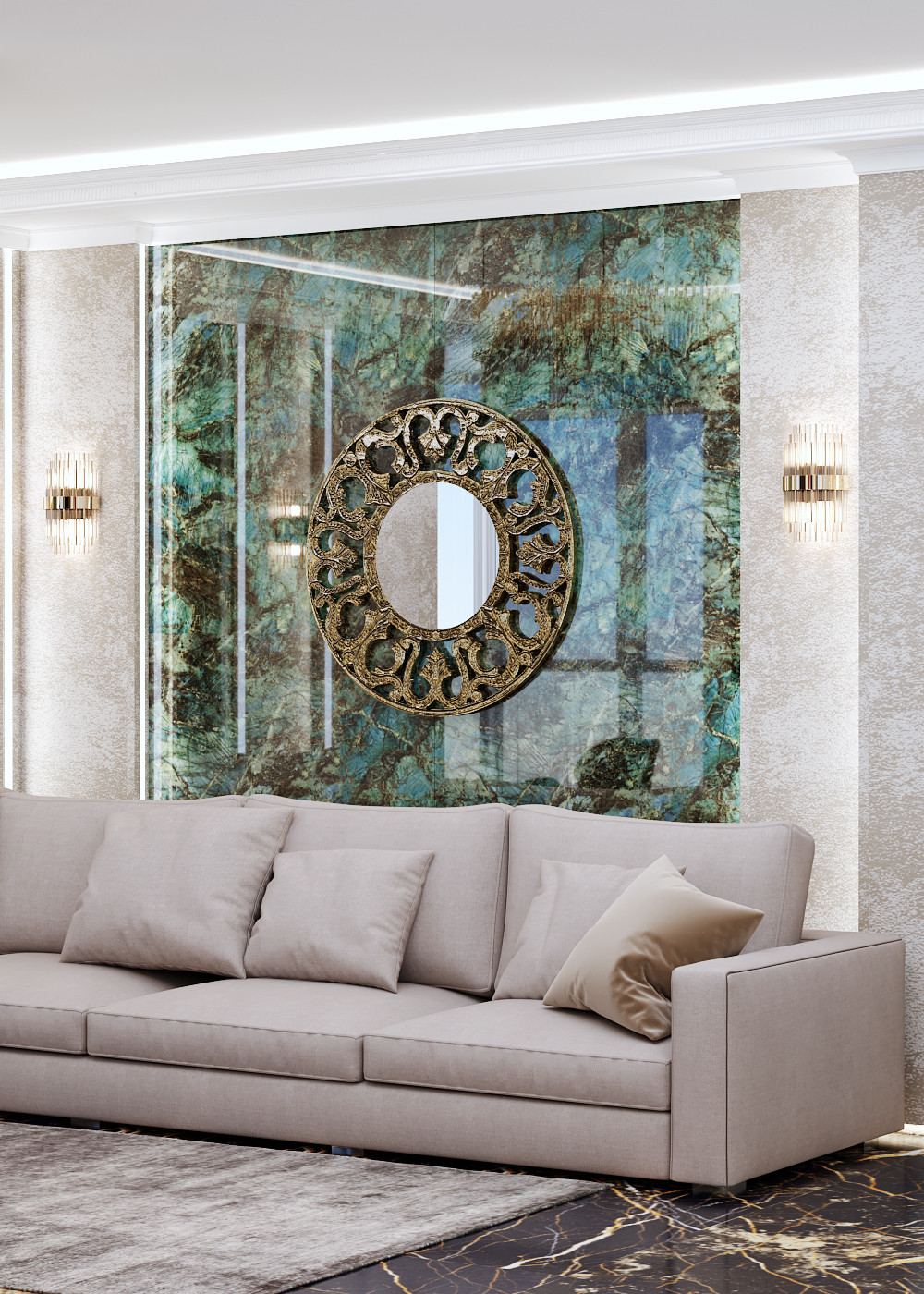 Апартаменты с элементами Арт-Деко