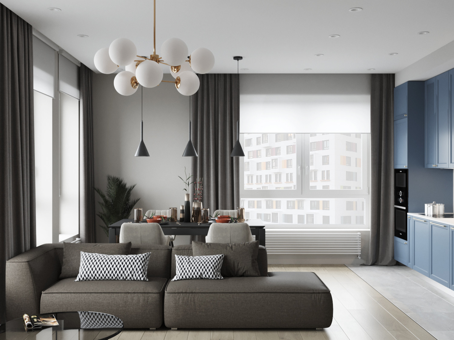 Дизайн-проект ЖК  Green park