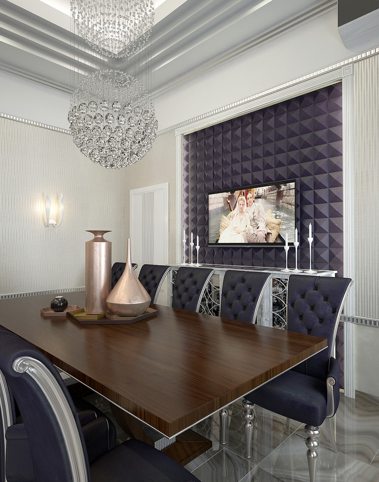 Интерьер дома 285 метров.