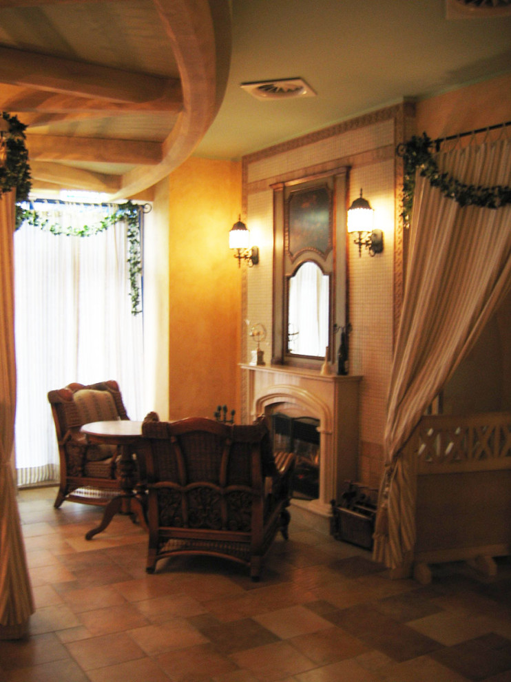 Интерьер ресторана Стейк-хаус "Дача" в Сургуте