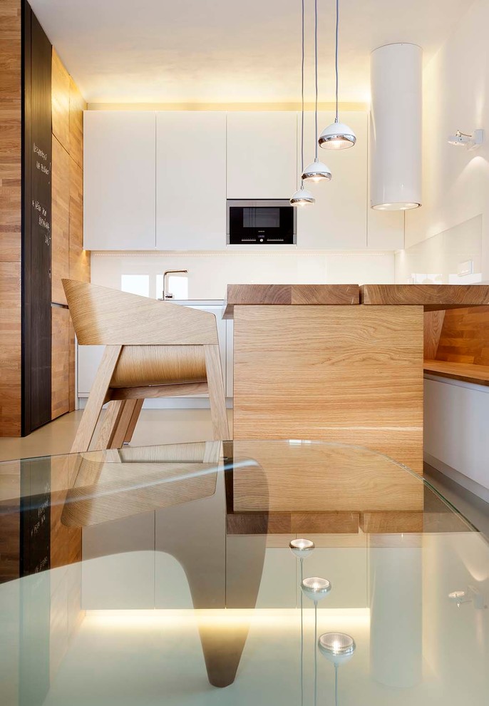 Проект реконструкции 3-х км. квартиры (Брно, Чехия) Дизайн: Ing.arch. Radek