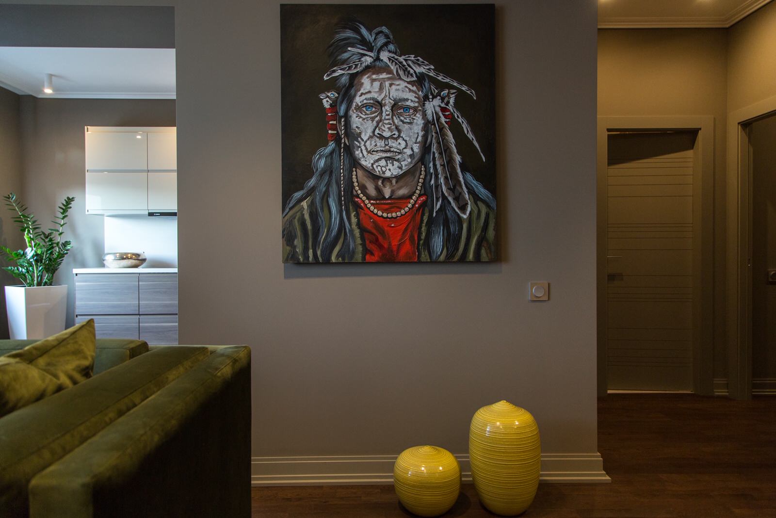 Специально написанная картина