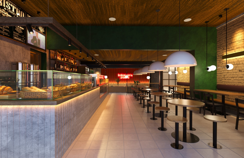 Обложка проекта: Визуализация ресторана