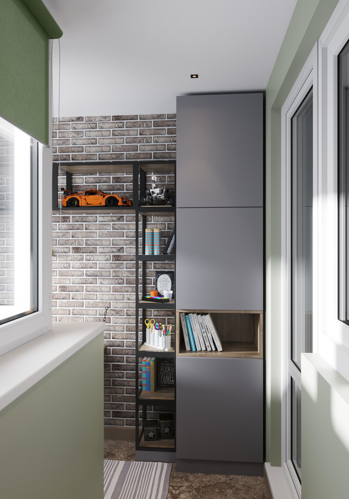 Квартира на Перервинском бульваре (85,25 м2) - СПОНТАННОСТЬ