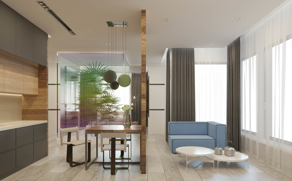 кухня-гостиная