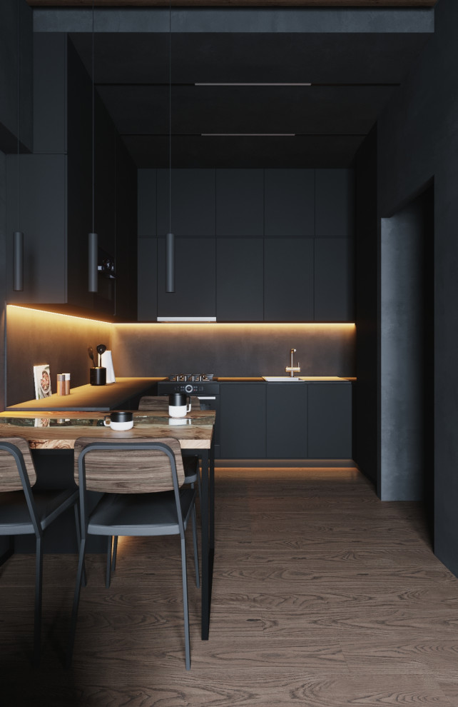 Квартира в серых тонах