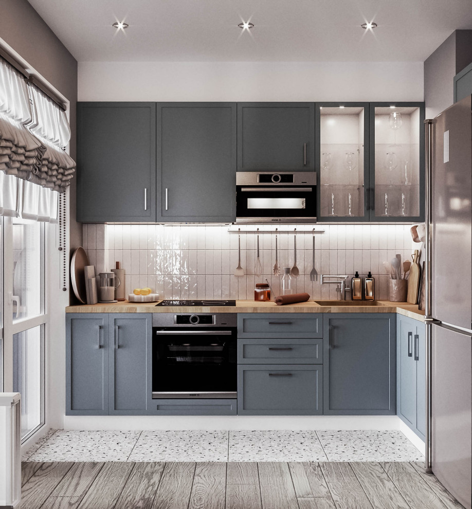 Квартира в легком, бежевом и одновременно современном стиле