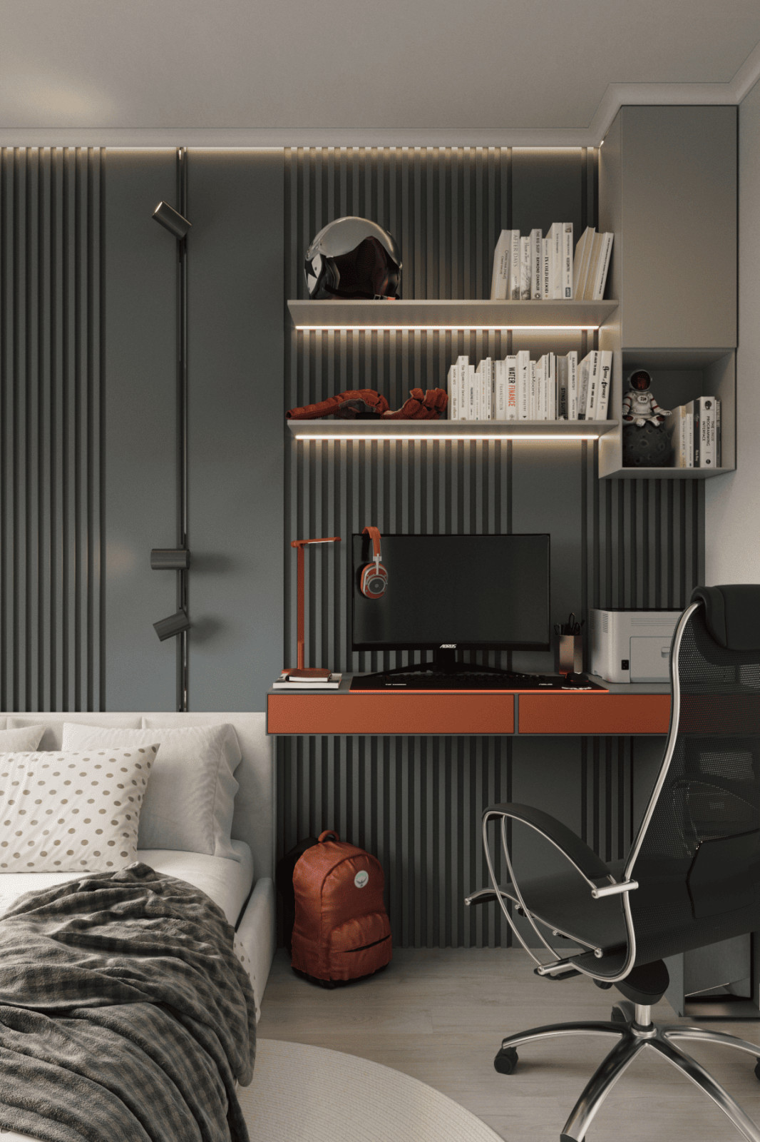 Дизайн-проект квартиры 58м² в ЖК Домашний