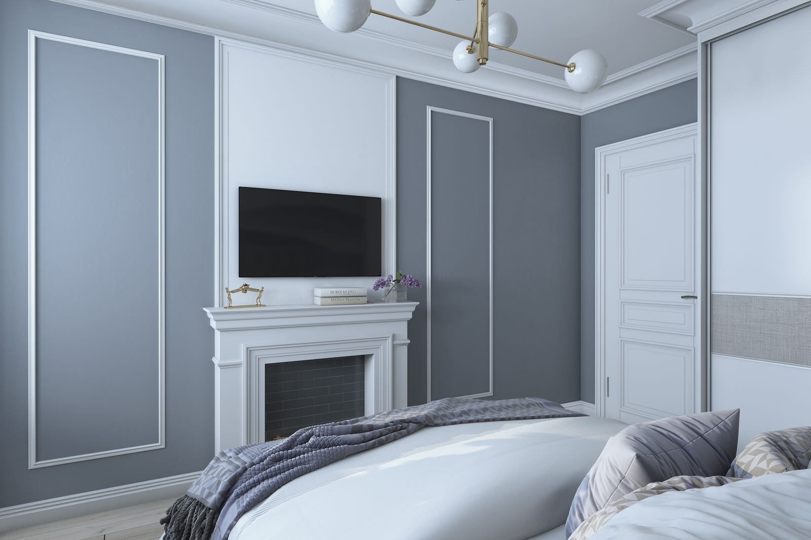 Квартира в современном классическом стиле