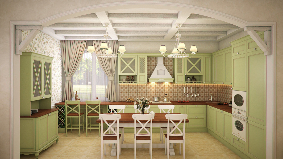 Обложка проекта: Дизайн проект дома в стиле "Прованс"