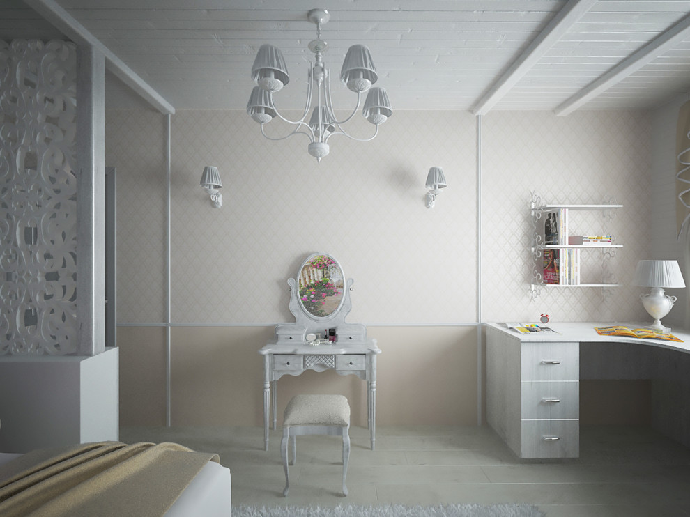 Дом семьи с тремя детьми