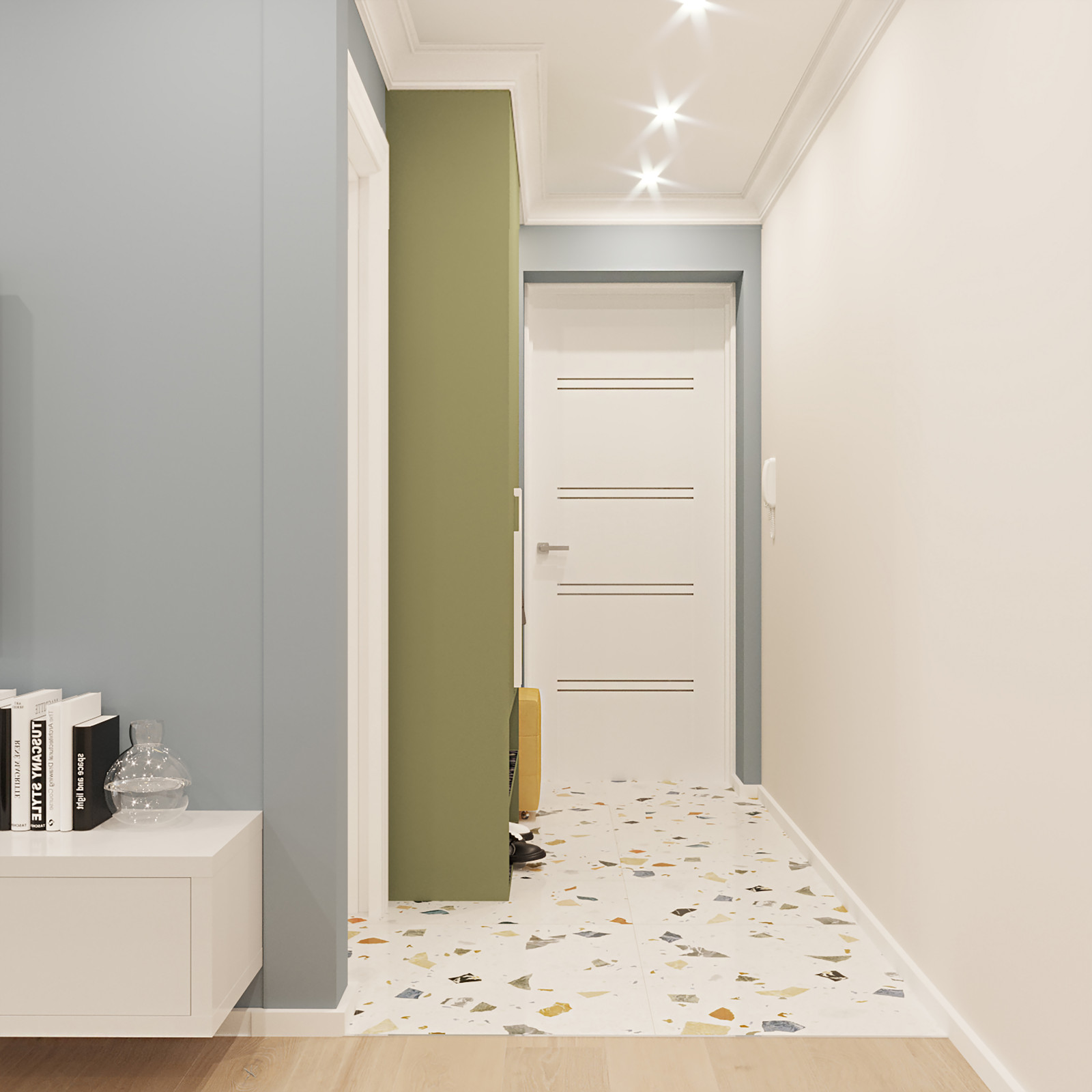 Дизайн-проект квартиры. S=50м2