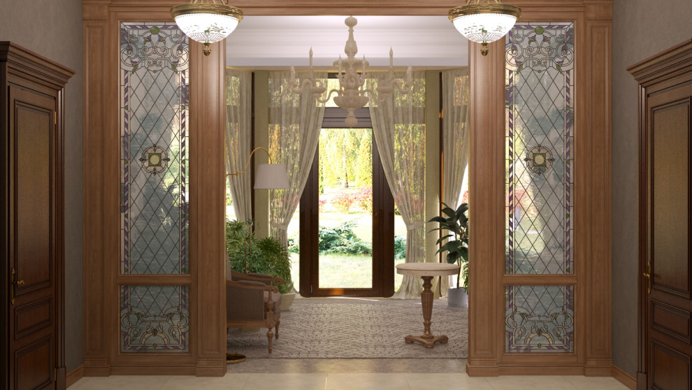 Зимний сад в классическом стиле