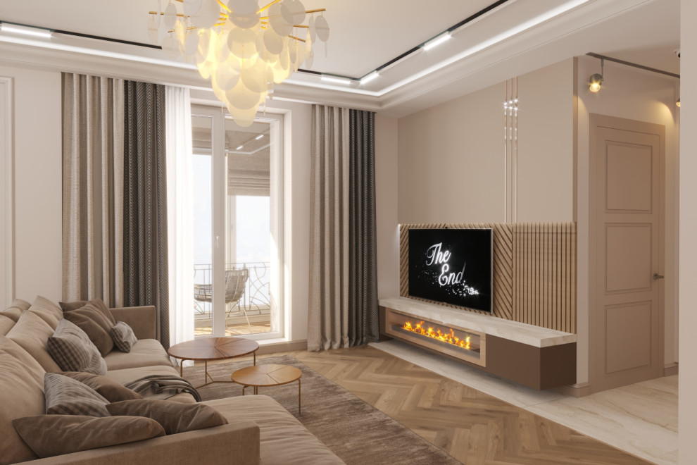 Квартира неоклассика 140м2 г.Новосибирск