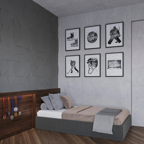 Назад в будущее. Квартира 70 кв.м. в ЖК Вэлтон Парк