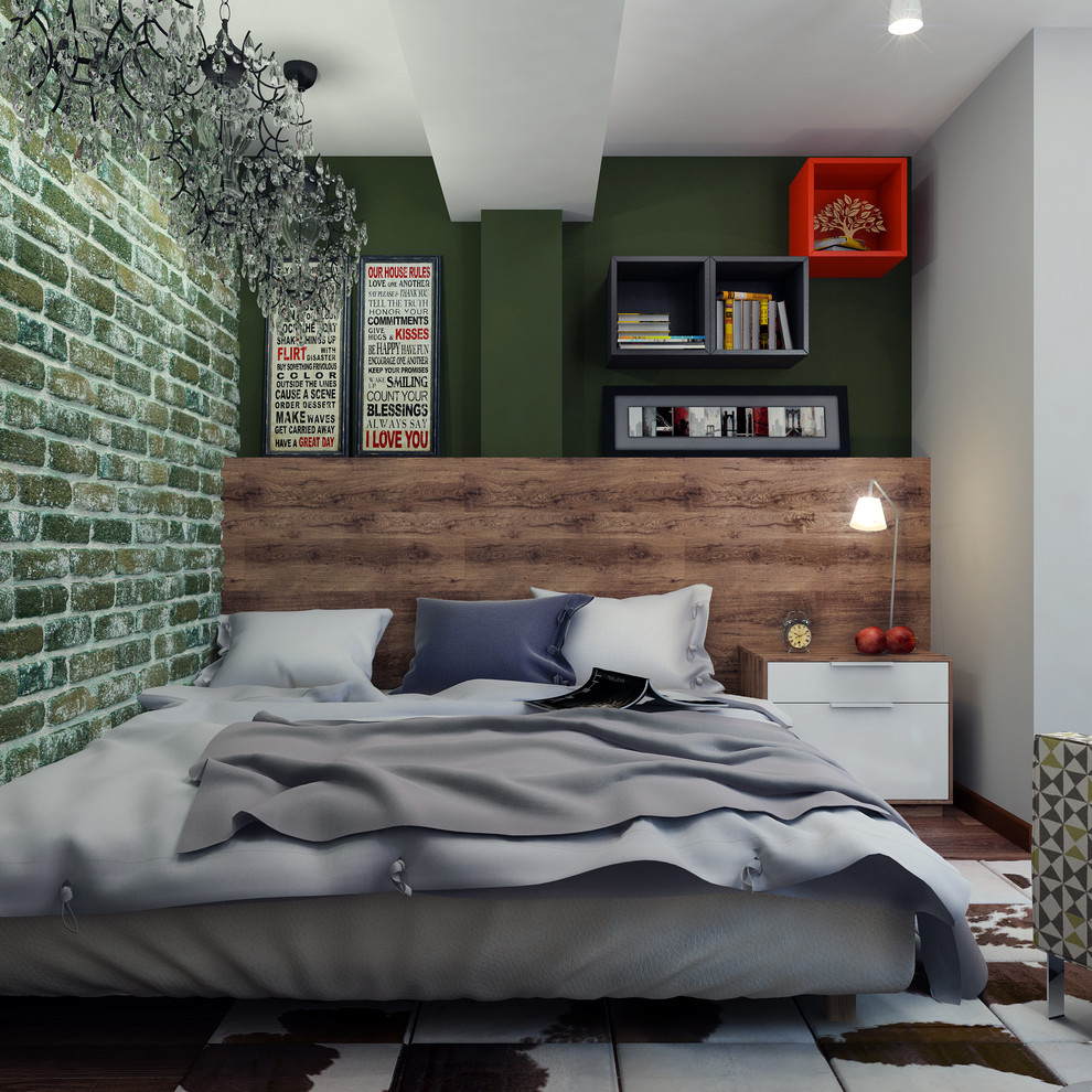 Проект "В оттенках серого", 35 кв.м