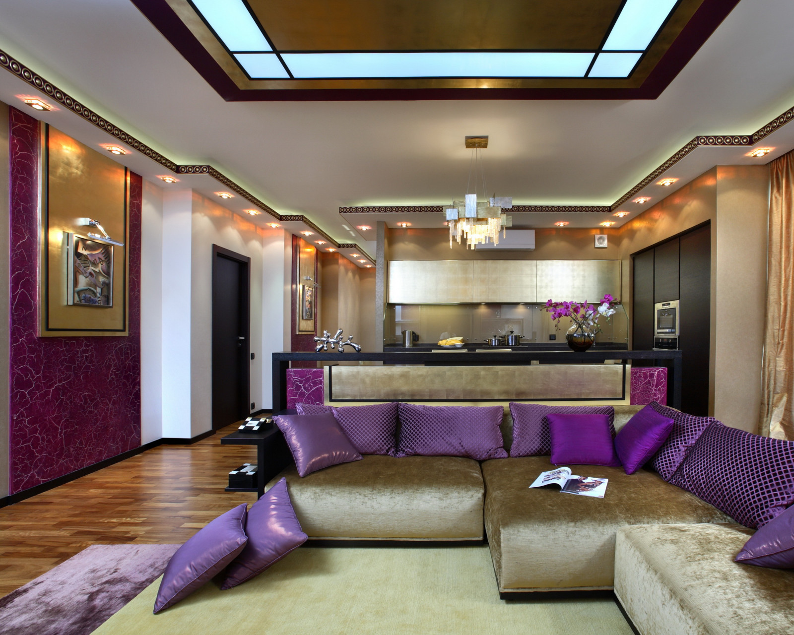 Квартира в стиле Ар-деко 180 кв.м.