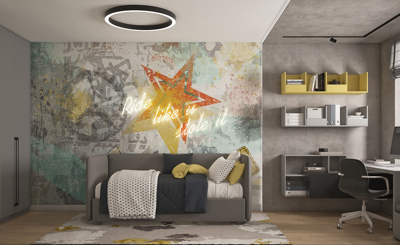 Квартира с двумя детскими для мальчиков