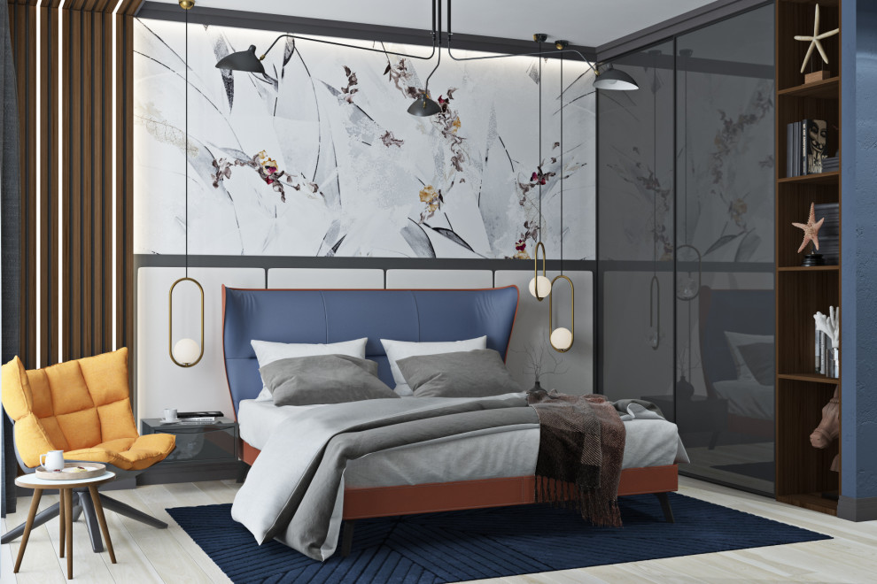 Дизайн-проект спальни для молодой семьи