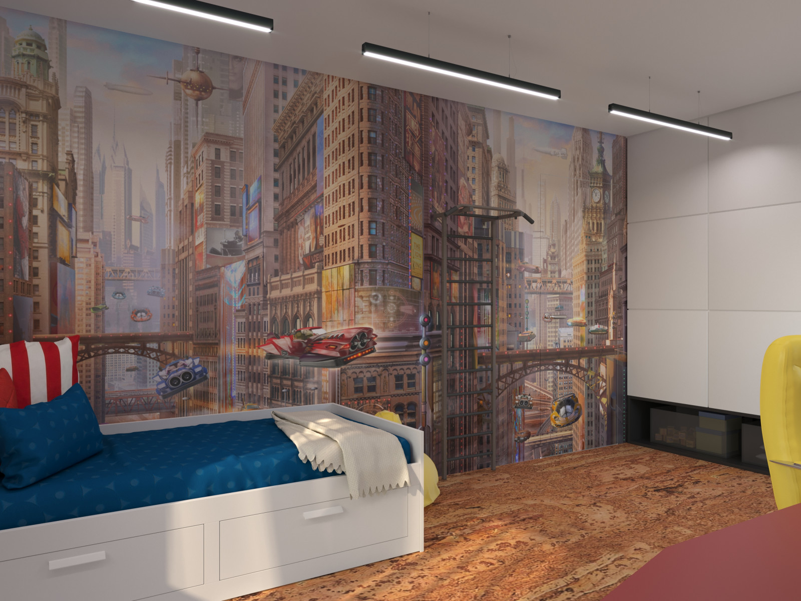 Интерьеры. Москва. Волгоградский пр-т. 100 м2.