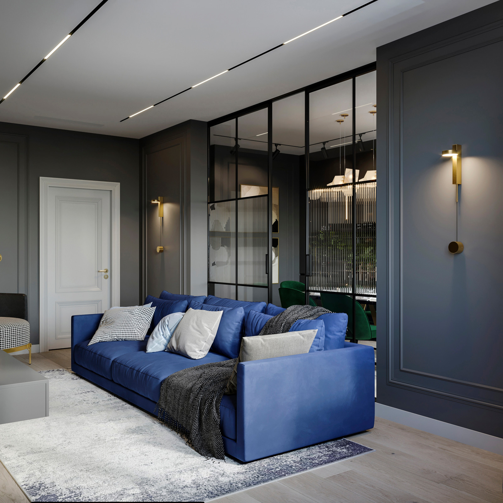 Дизайн-проект 3-комнатной квартиры в ЖК «Ты и Я»