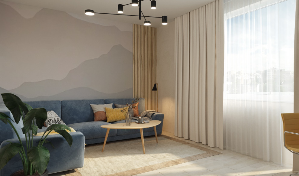 Квартира для молодого человека в ЖК 5 звезд