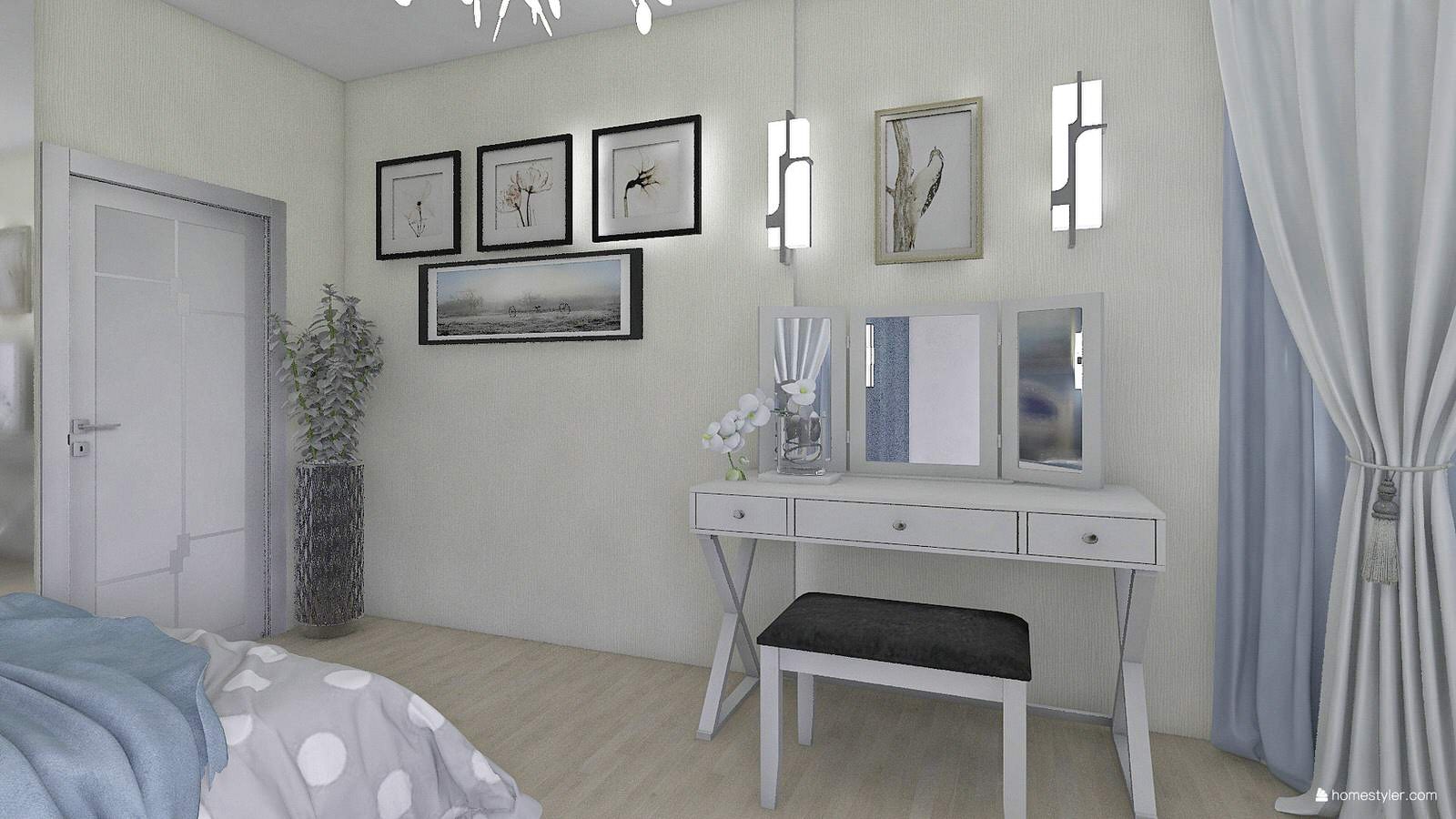 СПАЛЬНЯ В СКАНДИНАВСКОМ СТИЛЕ