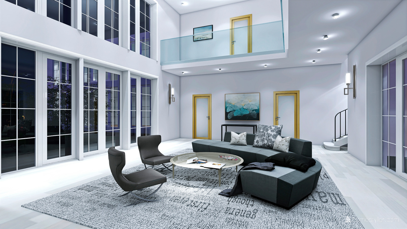 Обложка проекта: Стиль Контемпорари_дизайн интерьера