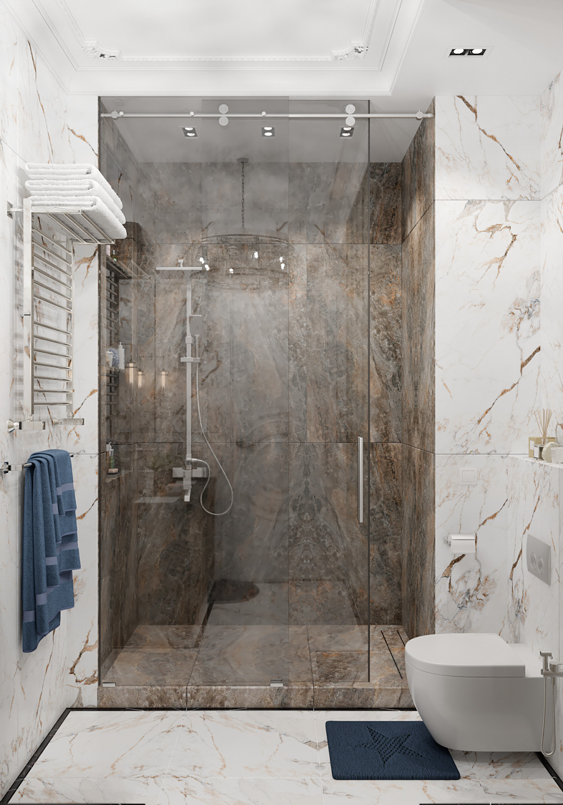 Обложка проекта: Ванная комната в современном стиле