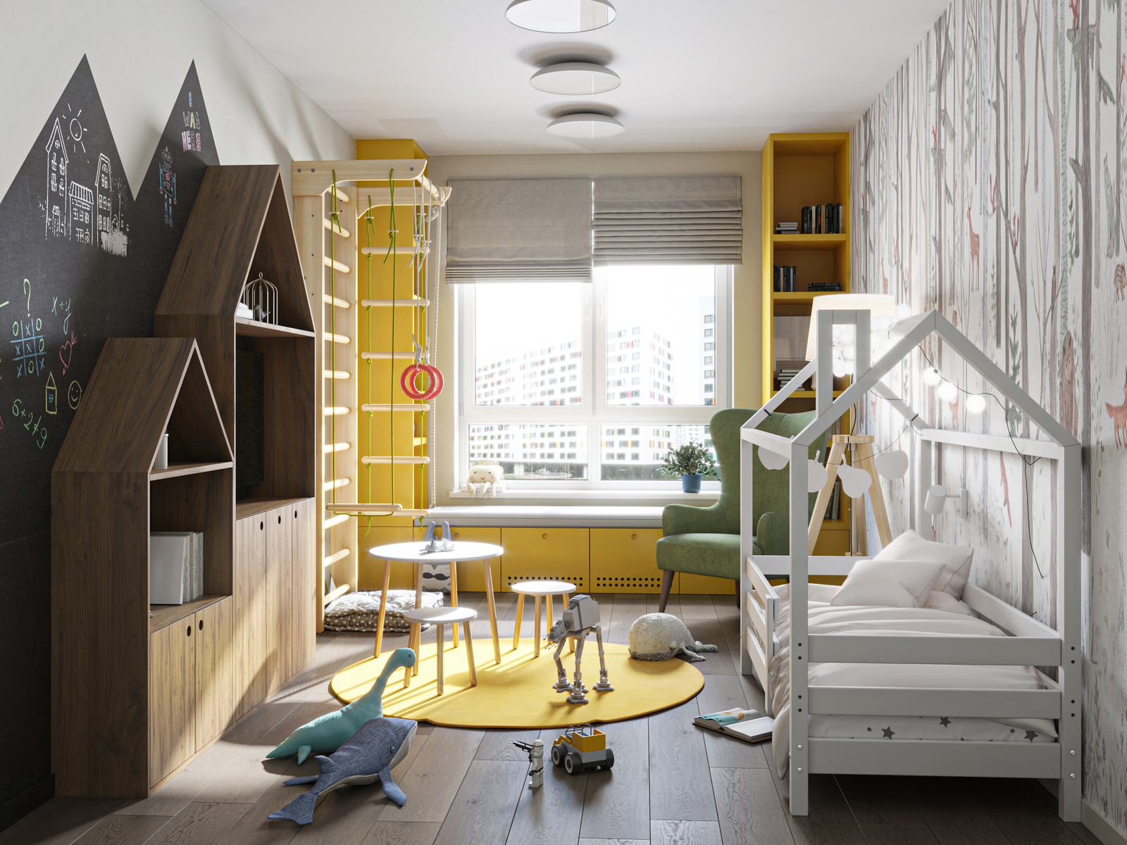 Интерьер в ЖК "Green park"