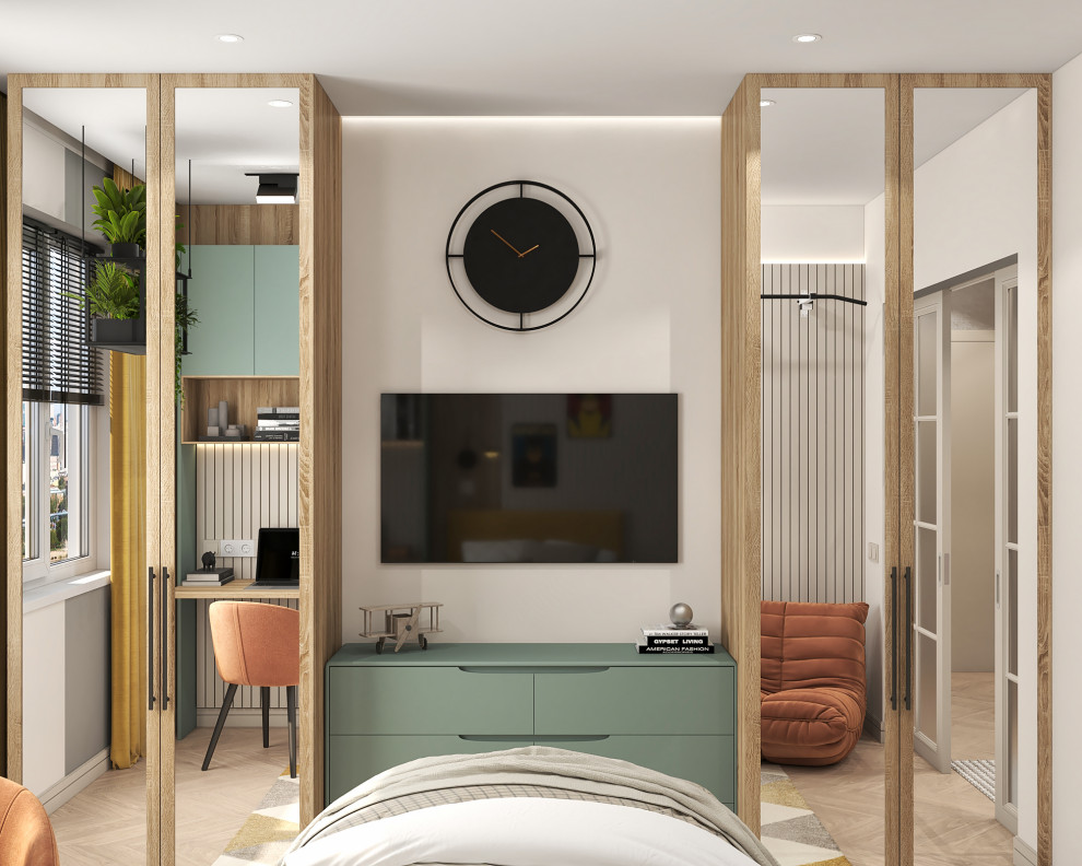 Яркая и спортивная квартира