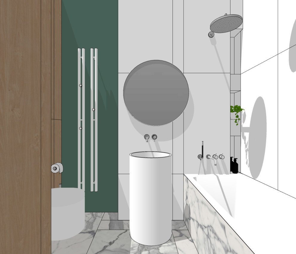 Квартира 91 кв.м. ЖК "Лефортово Парк"