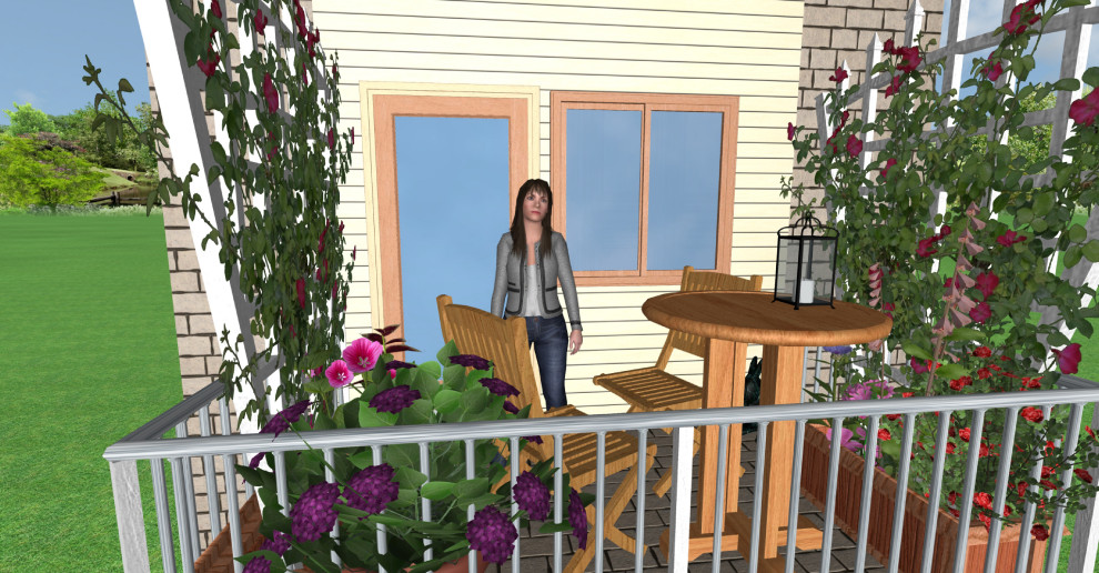 Обложка проекта: Открытый балкон