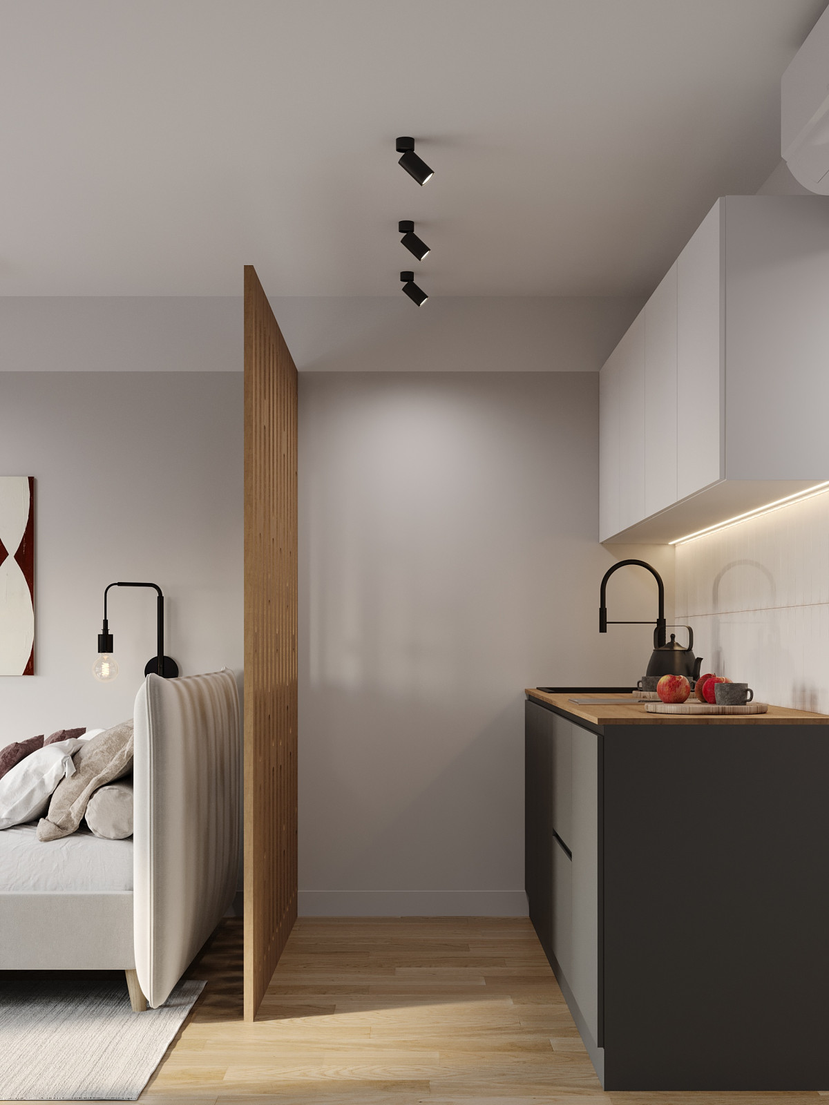 Студия с отделкой ПИК