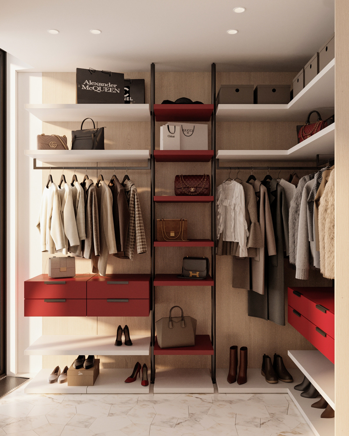 Квартира в стиле фотостудии без единой стены