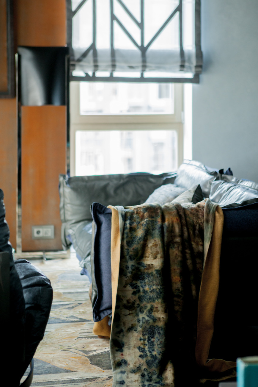 Гостиная-кухня в ЖК Садовые кварталы