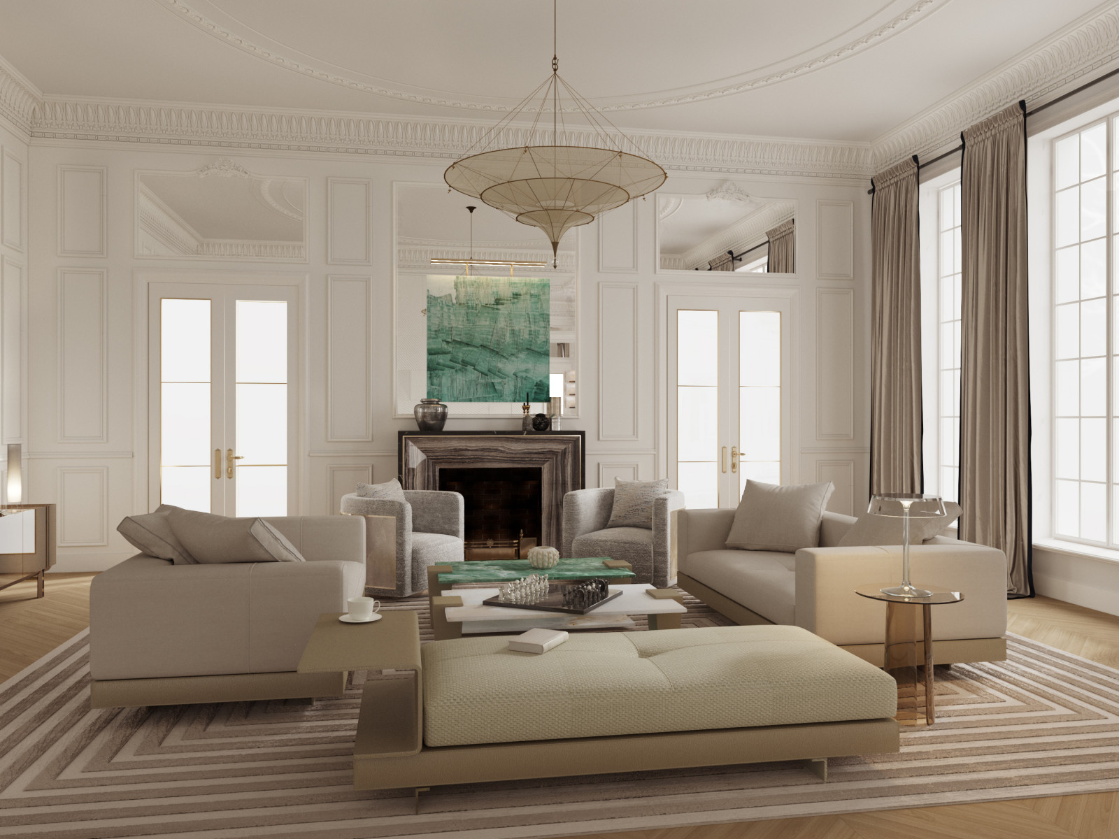 Обложка проекта: Квартира в Knightsbridge Private Park