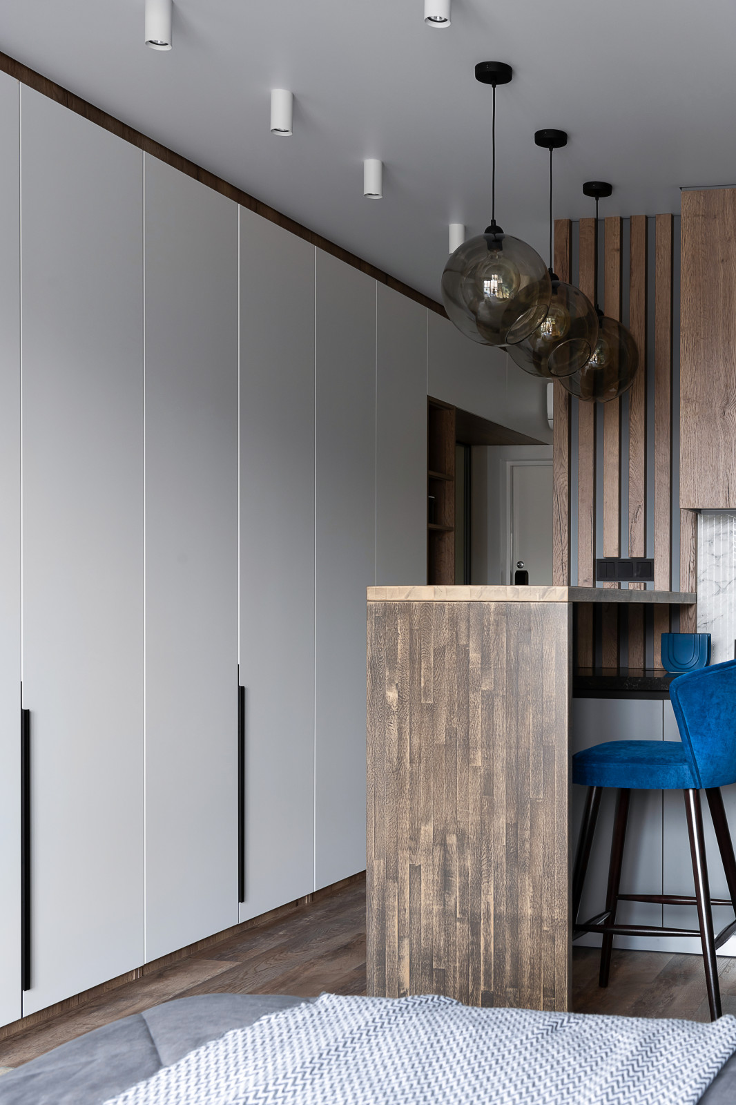 Реализованный дизайн проект квартиры ЖК "Академический"