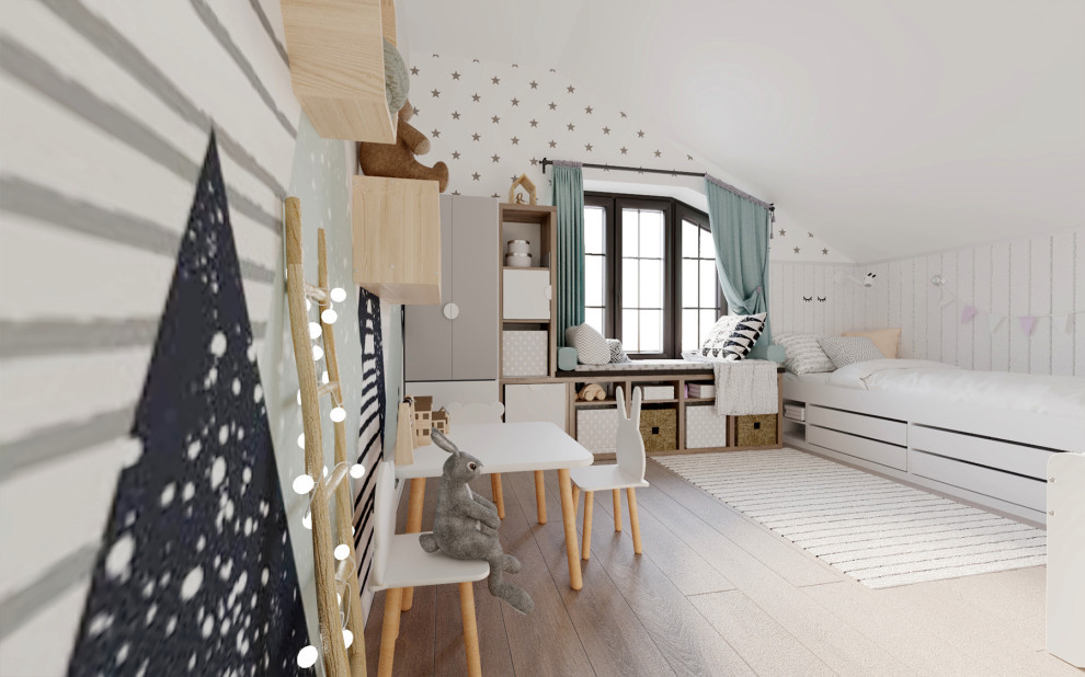 Детская в скандинавском стиле